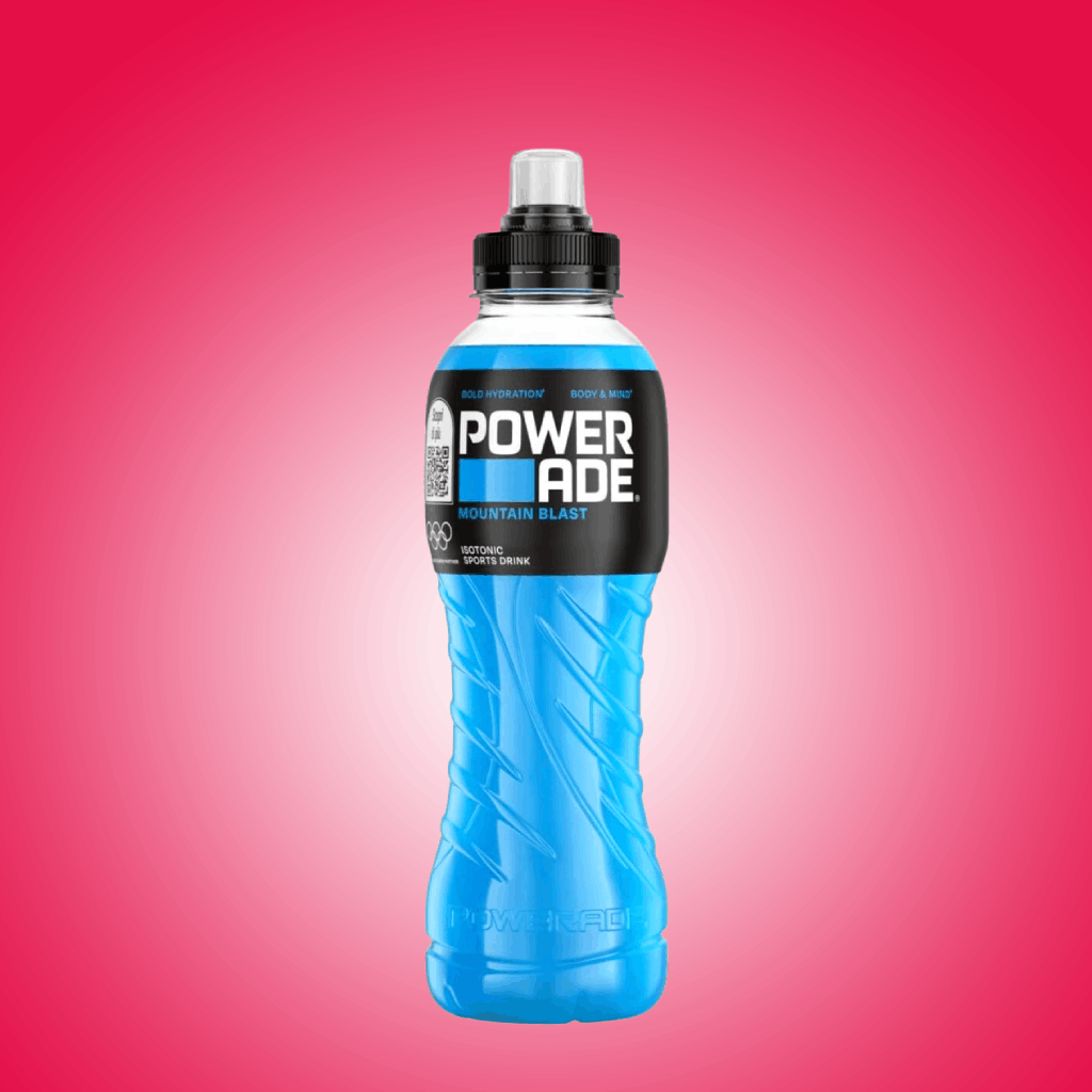 Powerade Arancia/ Mountain Blast (blu) 50 CL
